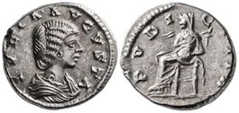 JULIA DOMNA AR Denarius (196-202 AD)