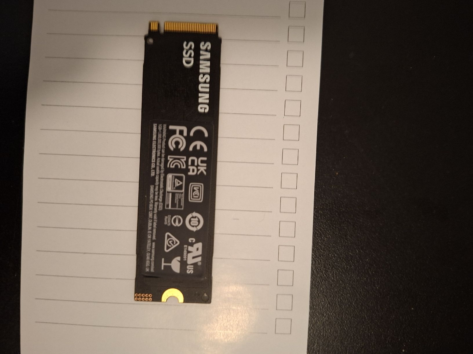 Samsung Disques durs: SSD Pro 980 Samsung 512GB – Neuf (Voir description) à Mettmenstetten par C.Hof5