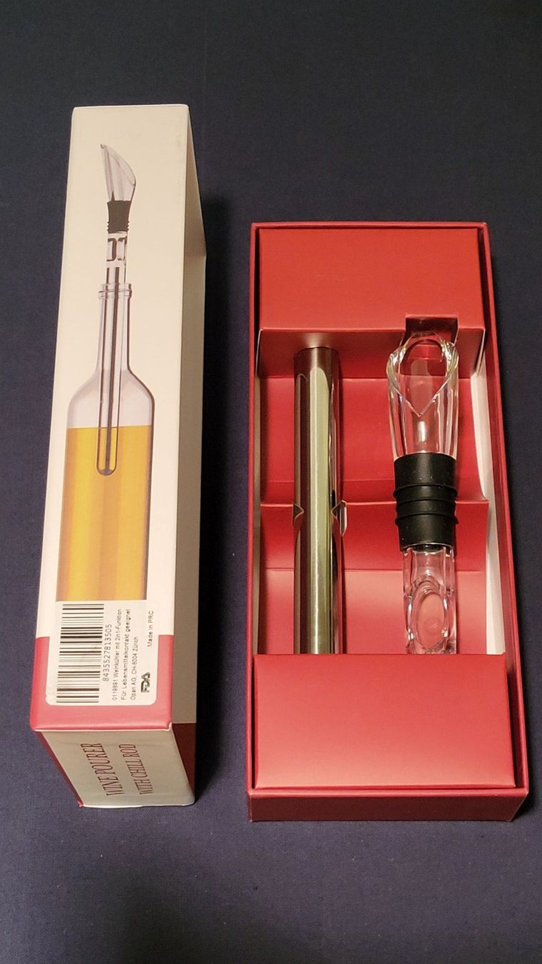 Vino: Weinkühler mit 2in1-Funktion – Nuovo (secondo la descrizione) da Uster venduto da gurust 1