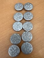 Originale Uniformknöpfe/Knöpfe mit Adler - 10 Stk. Top!
