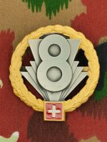 Béretemblem Felddivision 8 Goldkranz, Variante 1