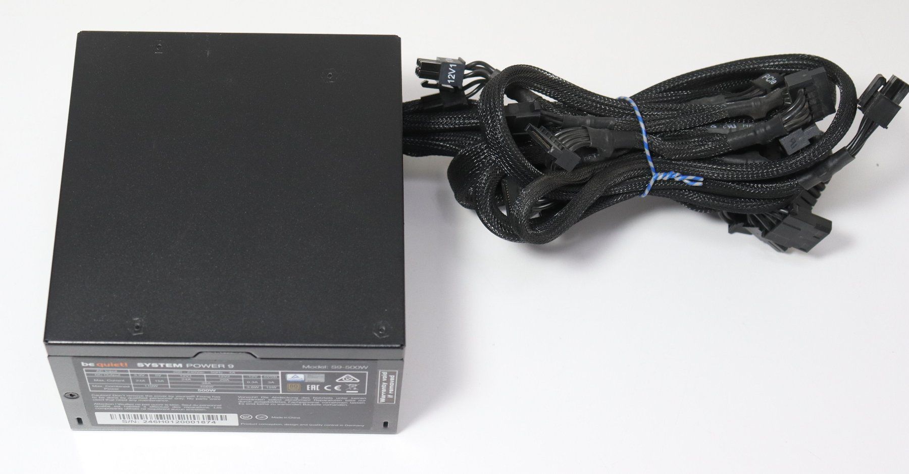 beQuiet! Custodie: BeQuiet System Power 9 500W ATX PC Netzteil 80Plus Bronze – Usato da Frick venduto da Techcat_GmbH 3