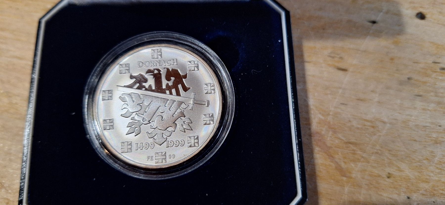 Alle Münzen: Pièce commémorative 20 francs 1999, Dornach – Neu und originalverpackt aus Le Sentier von Loorenz 1