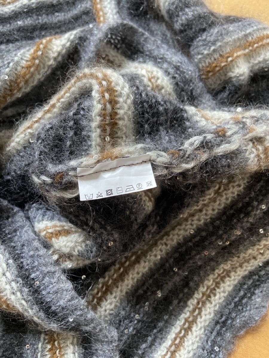 Max Mara Maglioni & Felpe: Max Mara Studio Sondrio striped sequin sweater Pulli – Usato da Münchenstein venduto da B771 6