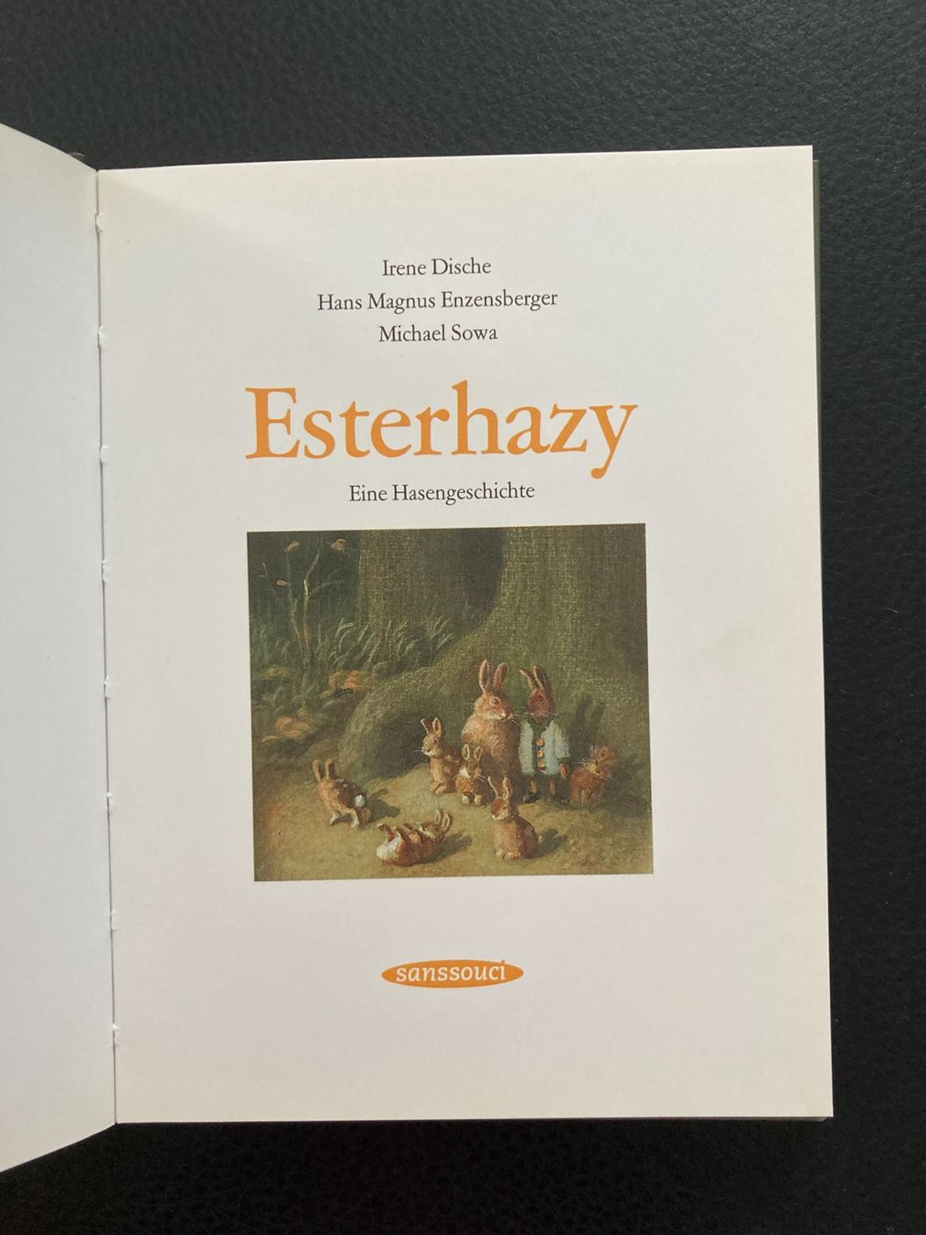 Libri: ESTERHAZY  Eine Hasengeschichte von Dische Enzensberger Sowa – Usato da Subingen venduto da Etageren 2