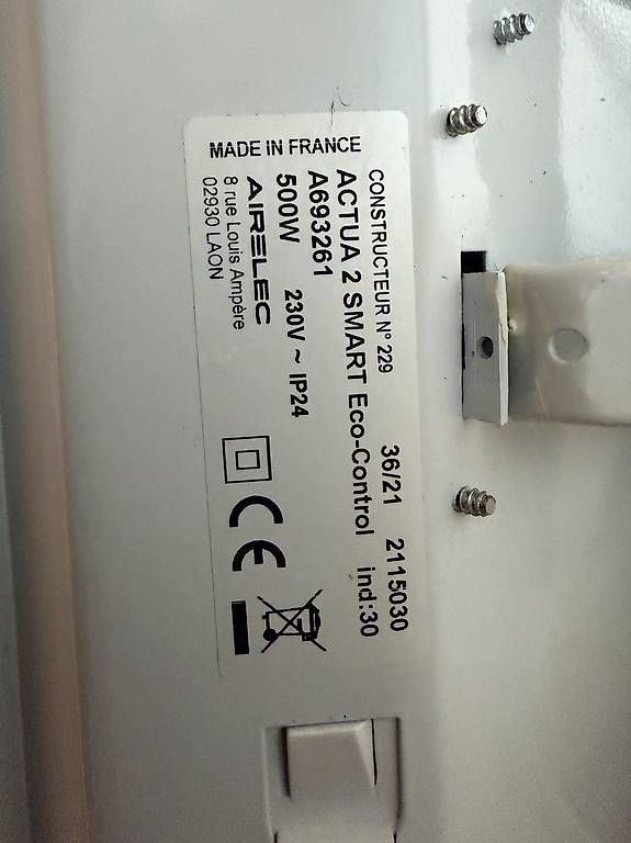 Radiateurs: Radiateurs électriques  – D'occasion à Villarvolard par Kiwiboy89 2