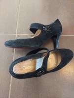 Chaussures cuir noires gabor taille 5, taille 38
