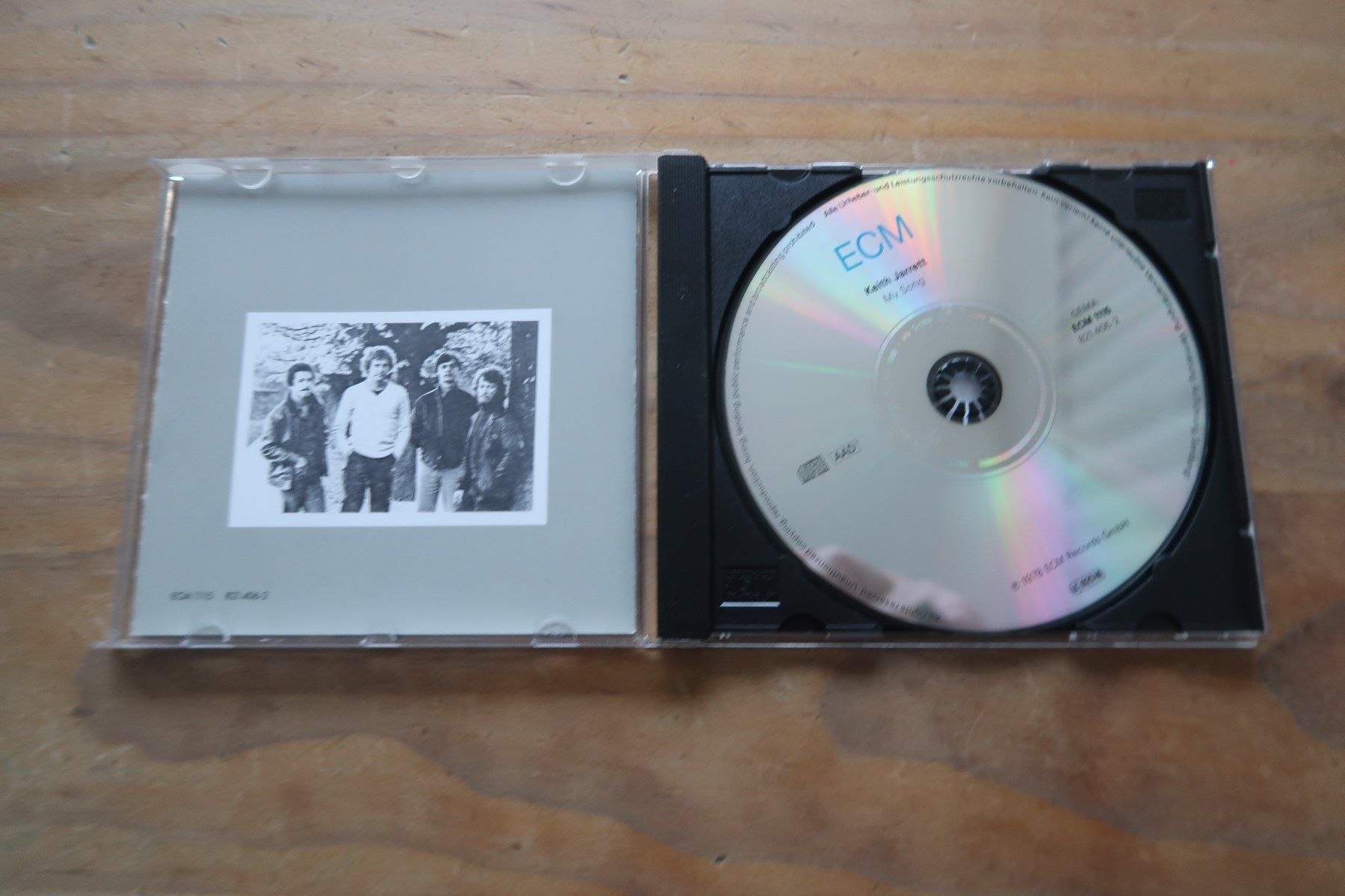 CD: KEITH JARRETT - MY SONG - CD – Usato da Basel venduto da Patiscat 3