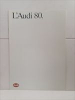 Brochure L' Audi 80 1986 80/CC/CD/GTE (599/1190.05.44) (Fran