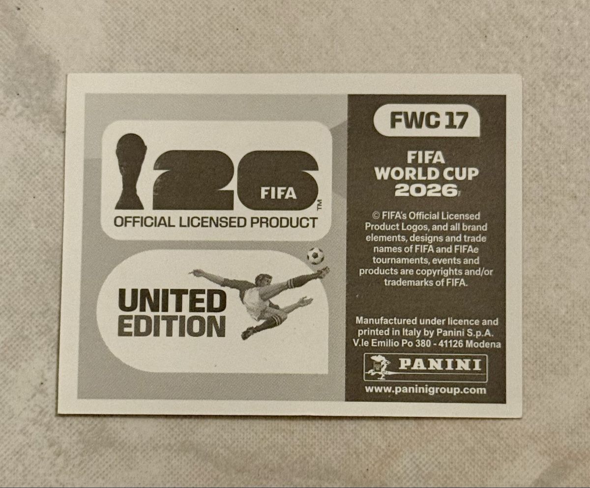 Panini Sammelbilder & Trading cards: Panini WM 2026!!! FWC 17 – Neu (gemäss Beschreibung) aus Oberentfelden von NunoLouro 1