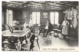 Bürglen (UR) Hotel Tell - König Ludwigstube - 1921