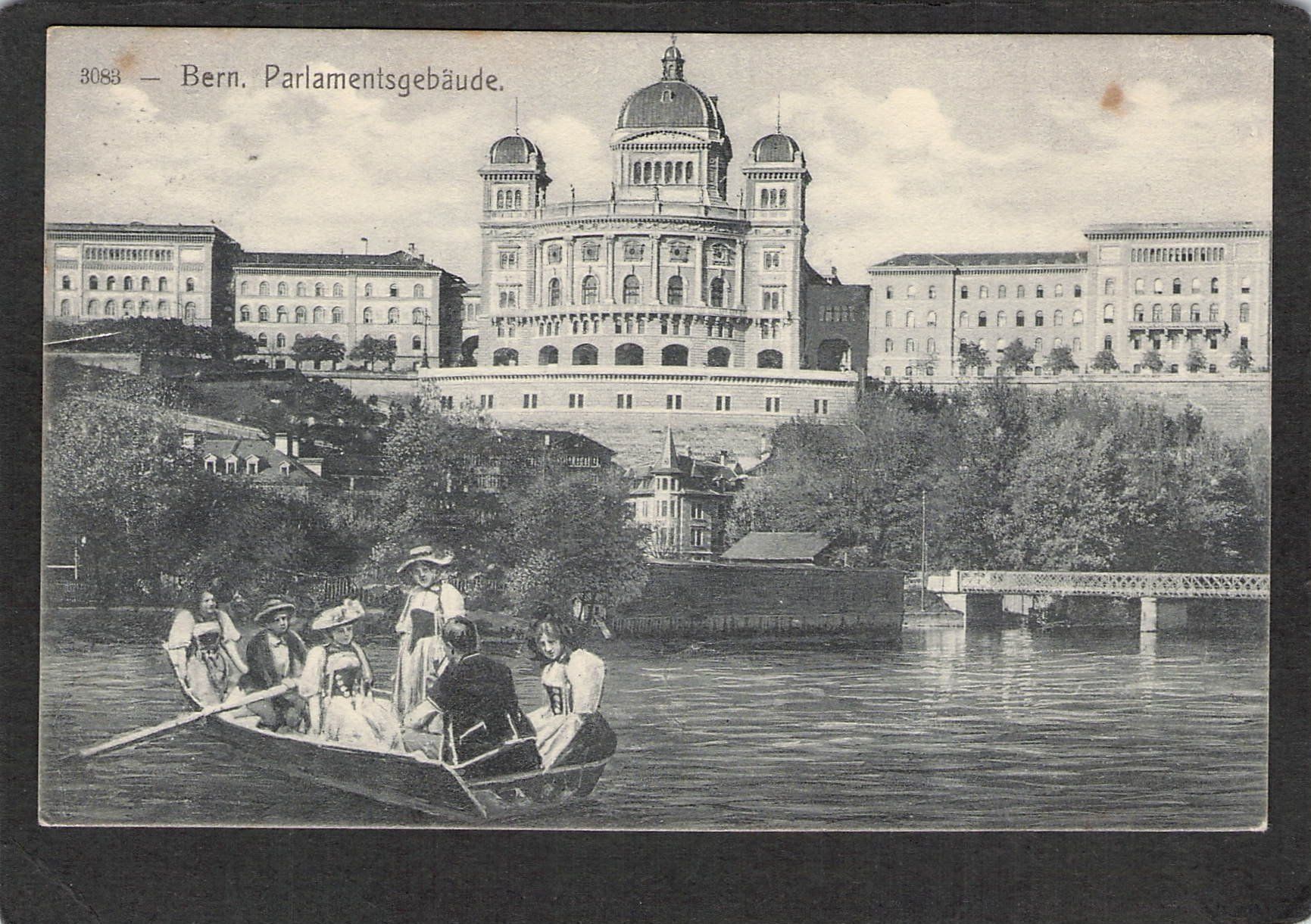 Cartoline postali: #Bern , Parlamentsgebäude , gel. 1910 – Usato da Reichenburg venduto da Pipo-67