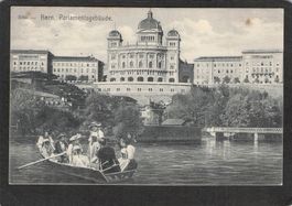 #Bern , Parlamentsgebäude , gel. 1910