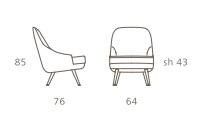 Poltrone: Sessel von Walter Knoll - 375 Armchair – Usato da Reinach BL venduto da pinusmugo 1