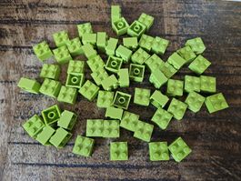 lego 3003 lot de 60 pièces Lime Brick 2 x 2