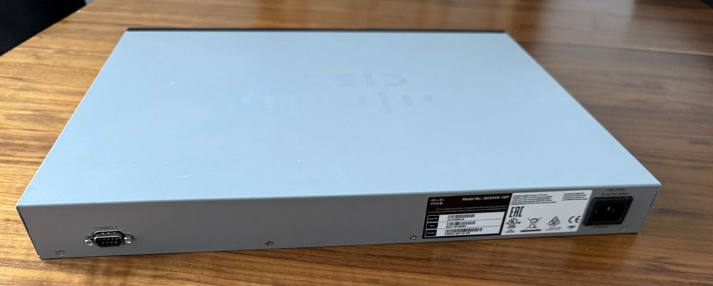 Cisco Hubs & Switches: Cisco SG500X-48P 48 Port 1/10 Gigabit PoE stackable Switch – Gebraucht aus Zürich von Dilbert 3