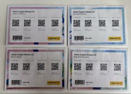 Crypto Stamps 22 - komplettes Set Krypto Briefmarken 2022