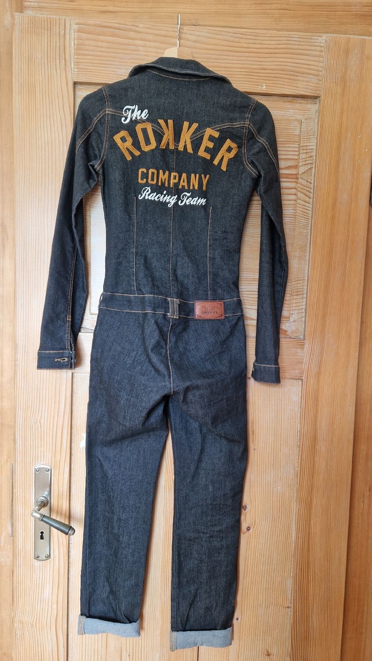 Rokker Jeans: Rokker Slim fit, Overall Damen – Usato da Goldach venduto da nimsaj1 1