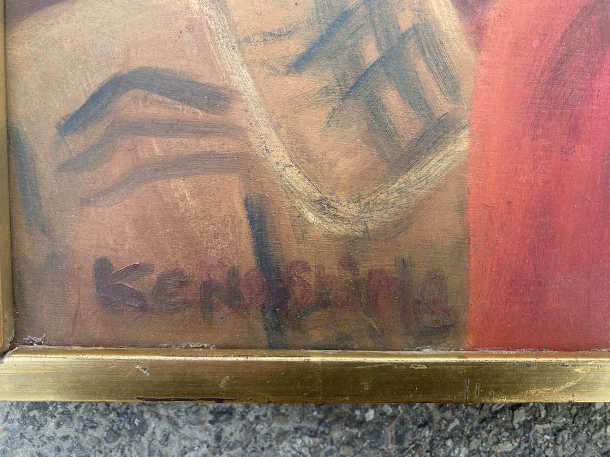 Poster & Bilder: Bild eines Jungen im Rotkäppchen Stil – Gebraucht aus Eschenz von glettise24 2