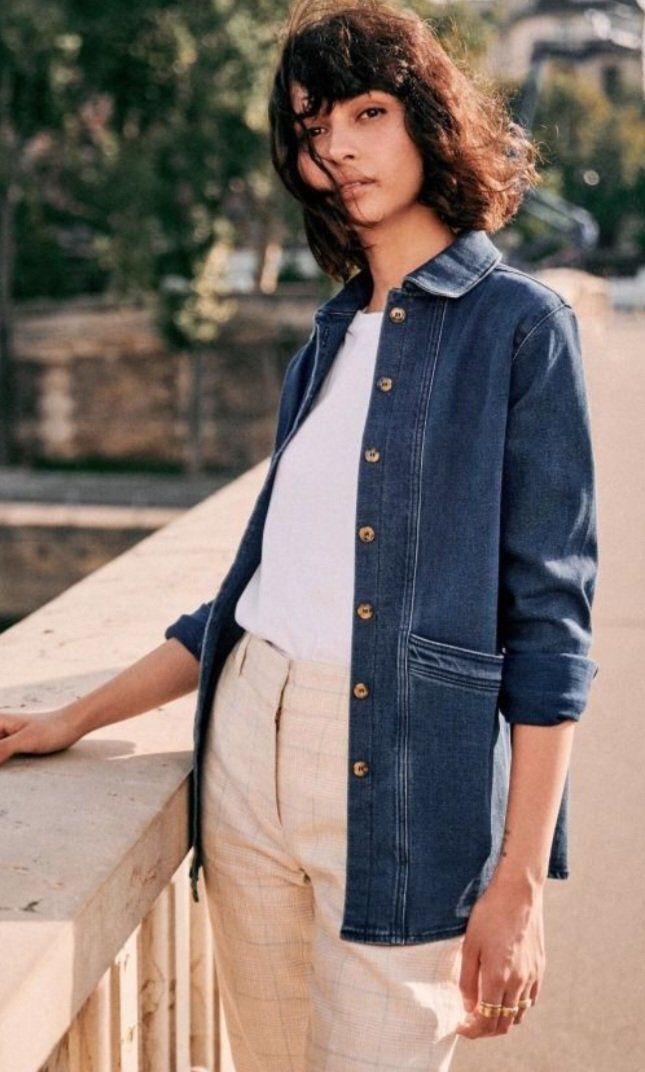 Sezane Giacche: Sézane WILL Jacket denim NEU – Nuovo e nell'imballaggio originale da Schiers venduto da ednv8 1