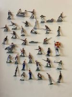 Alte Zinnsoldaten bemalt 37Stk. verschieden ca. 3cm hoch
