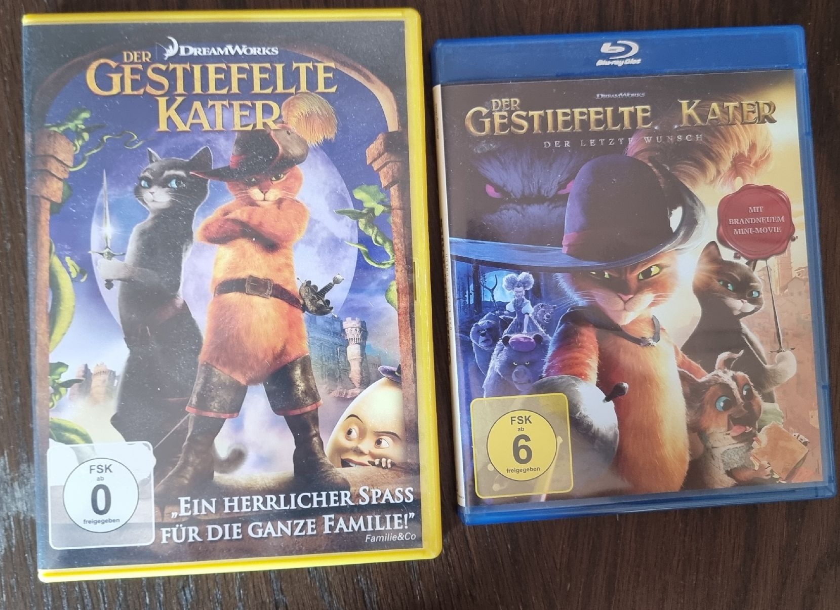 Tous les DVDs: Der Gestiefelte Kater 1 + 2 – D'occasion à Wohlen AG par ams_77k2