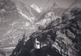 Unterbäch  VS  -   Luftseilbahn von Raron nach Unterbäch