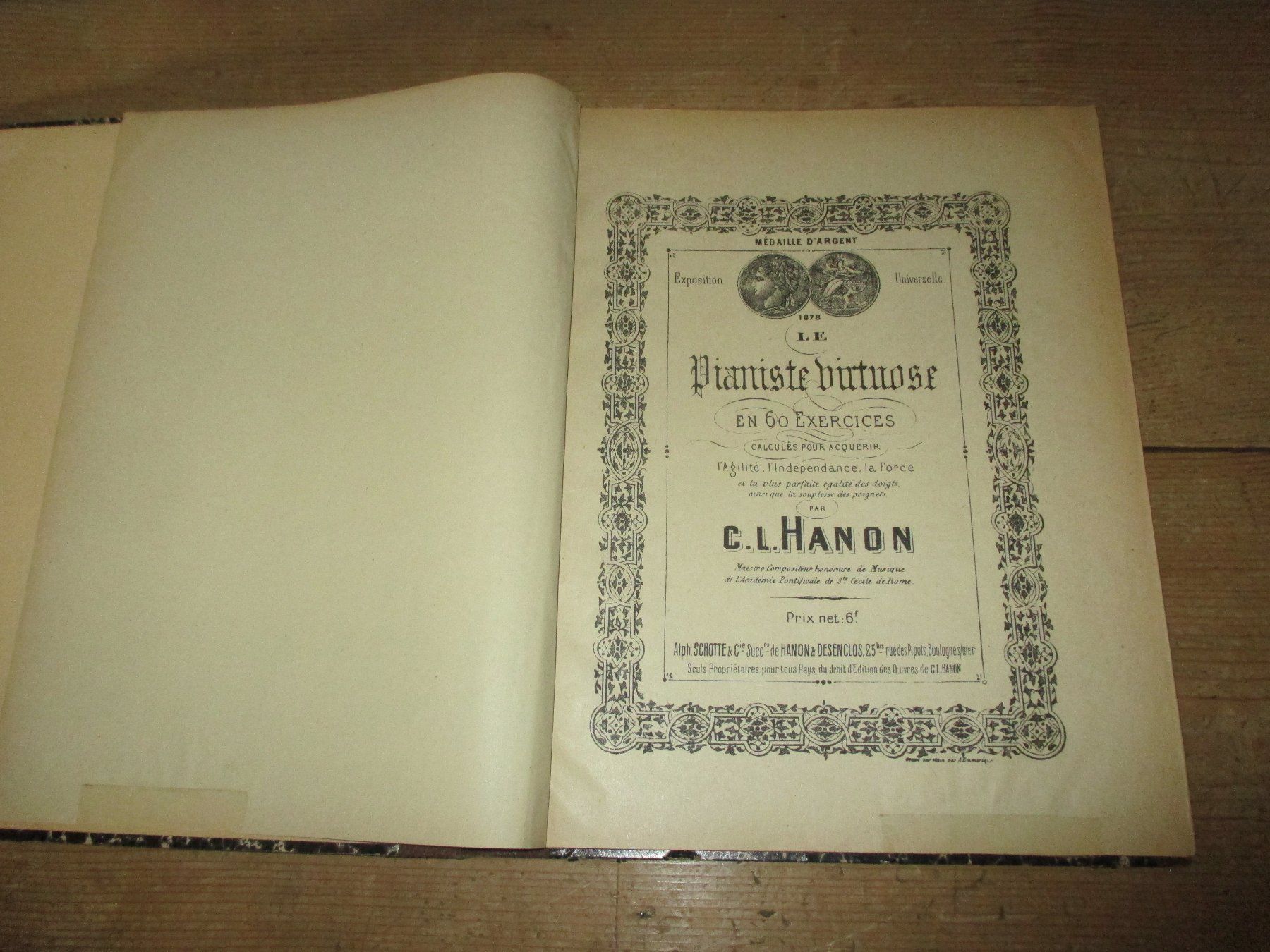 Bücher: Le Pianiste Virtuose, 1878 – Gebraucht aus Flims - Dorf von Stagediver 2