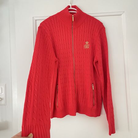 Strickjacke Lauren Ralph Lauren Orange gr. XL neuwertig