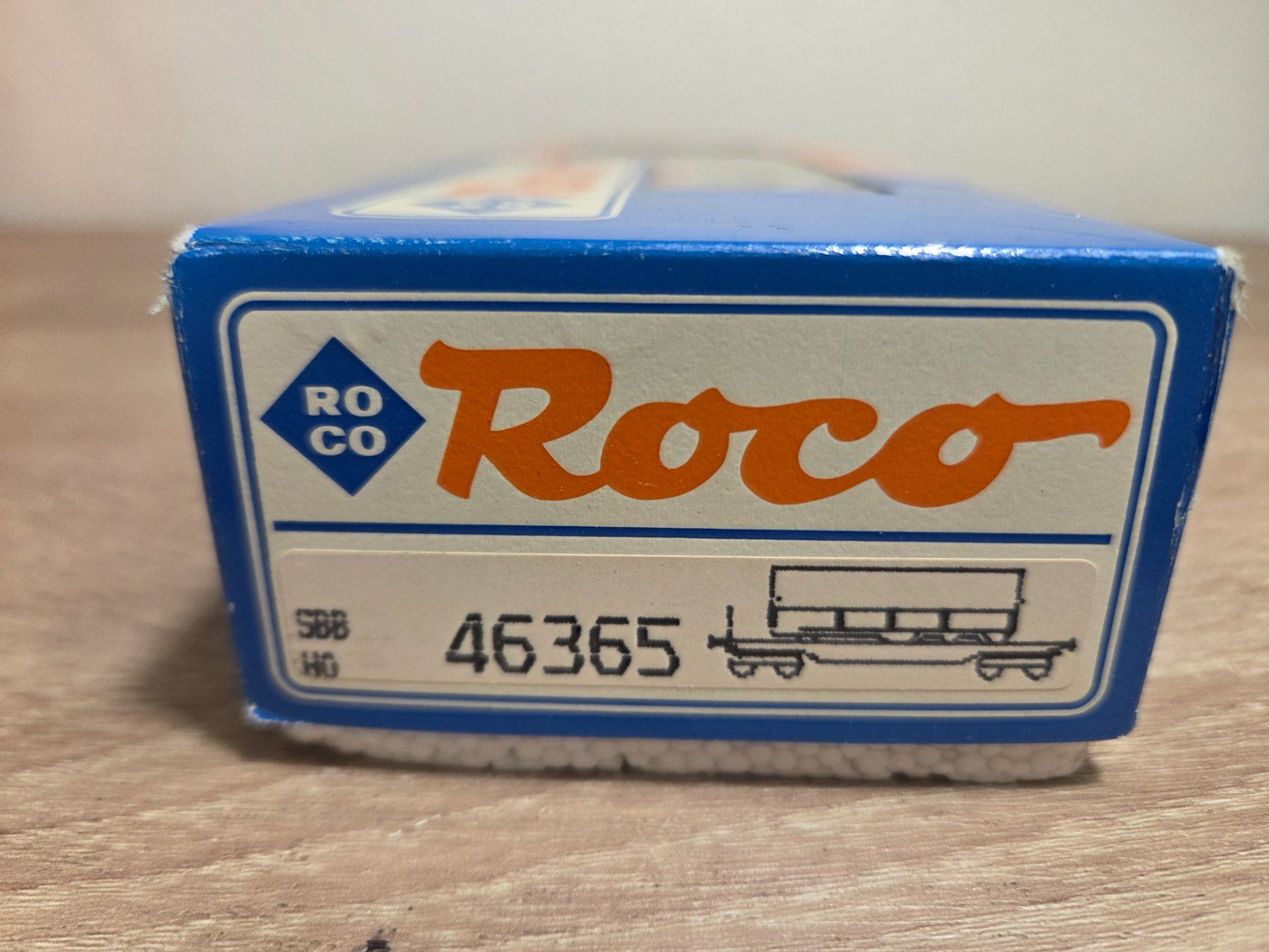 Roco Modellini di ferrovie: Roco 46365 Containerwagen Bertschi SBB H0 – Usato da St-Aubin-Sauges venduto da Lo_Go 6