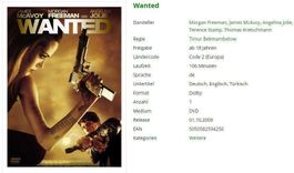 Wanted - DVD