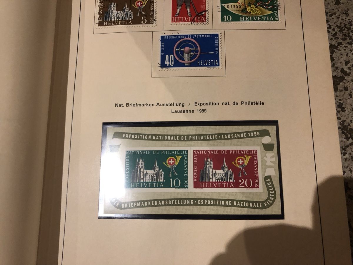 Tutti i francobolli: Bananenschachtel mit Briefmarken – Usato da Lufingen venduto da Rac0 1