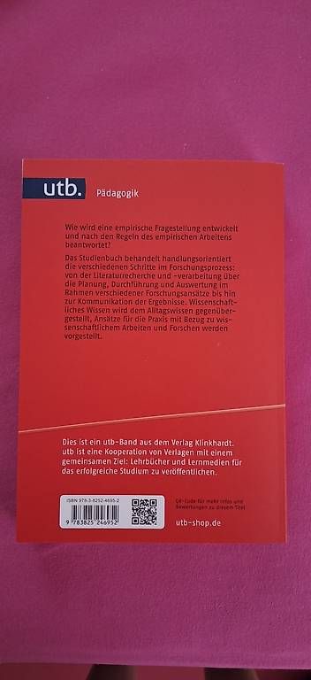 Libri: Empirisches wissenschaftliches Arbeiten – Usato da Luzern venduto da ell_727d
