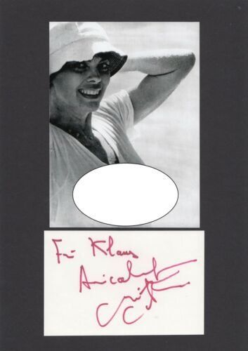 Autografi: Mireille Mathieu  Passepartout  / Autogramm!! – Usato da Egg b. Zürich venduto da Dbunny 1