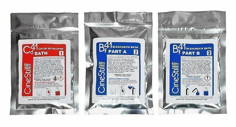 Laboratorio & Camera oscura: CINESTILL FARBVERARBEITUNGS-STARTER-KIT – Usato da Halden venduto da TopFoto 1
