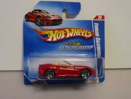 HOT WHEELS FERRARI CALIFORNIA - R9763 CARTE JAPON