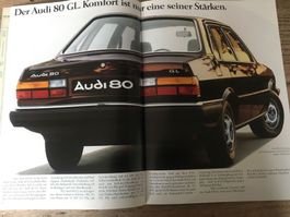 Prospekt Audi 80 8/1982