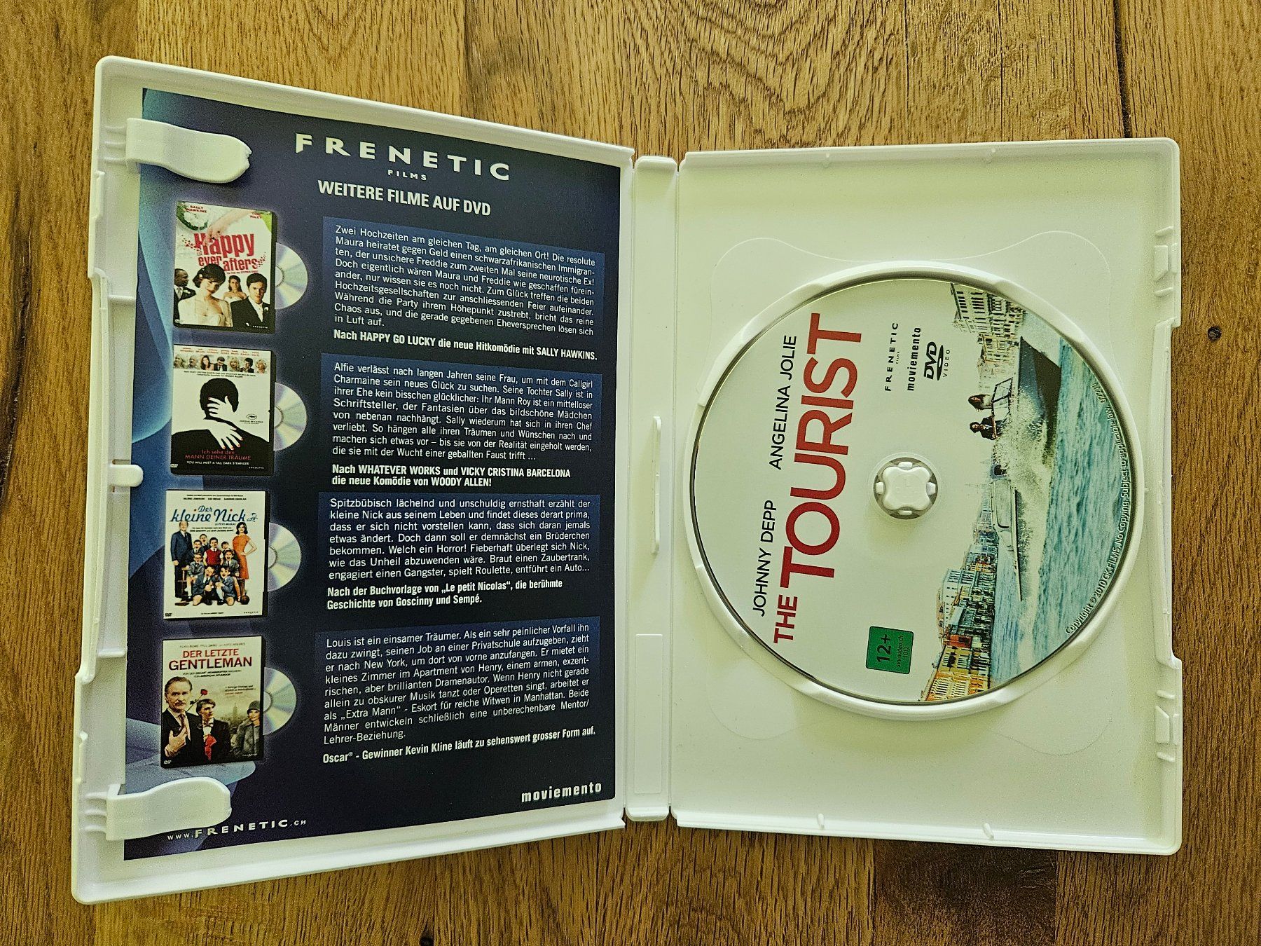Tutti i DVDs: The tourist – Usato da St.Gallen venduto da Capsule_Corporation 2