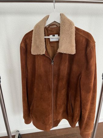 Jacke Wildleder, XL