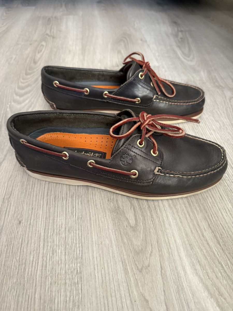 Scarpe da uomo: Chaussures bateau Timberland en cuir – Usato da Lausanne venduto da Mode_350 1