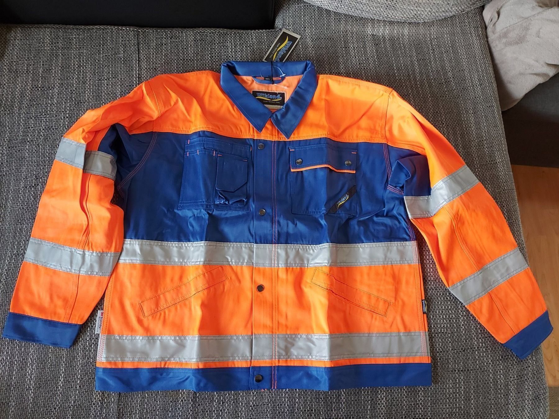 Wikland Giacche: Arbeitsjacke Wikland mit Reflektoren – Nuovo e nell'imballaggio originale da Schötz venduto da Alesig71