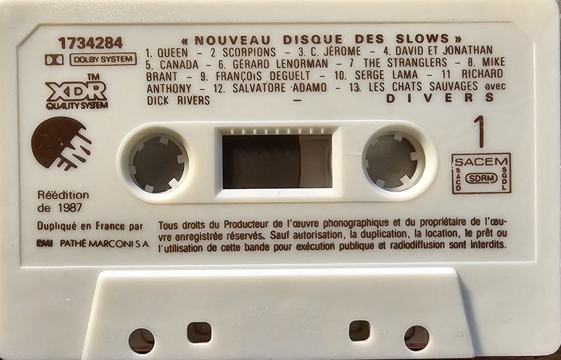 Musicassette: MC - Le nouveau disque des slows – Usato da Wahlen b. Laufen venduto da Cg10 2