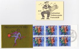 2 Markenhefte: 78a postfr. + PJ 39 gest.
