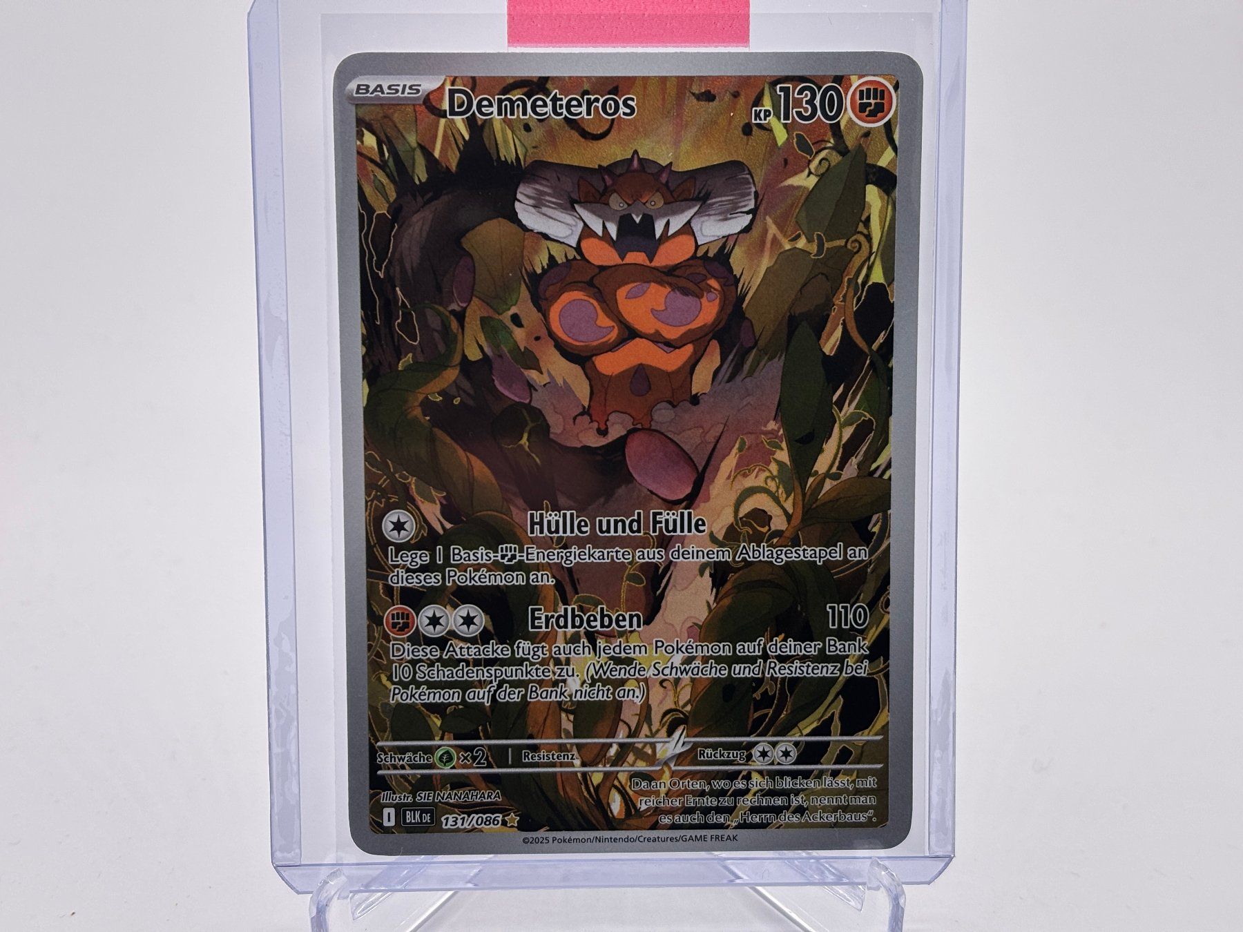 Pokémon Carte collezionabili: Schwarze Blitze - Demeteros  (BLK 131) - DE – Nuovo (secondo la descrizione) da Allschwil venduto da Bullach