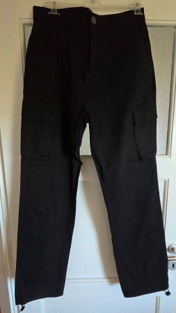 Pantalon cargo DEF homme noir – W34 – neuf avec étiquette