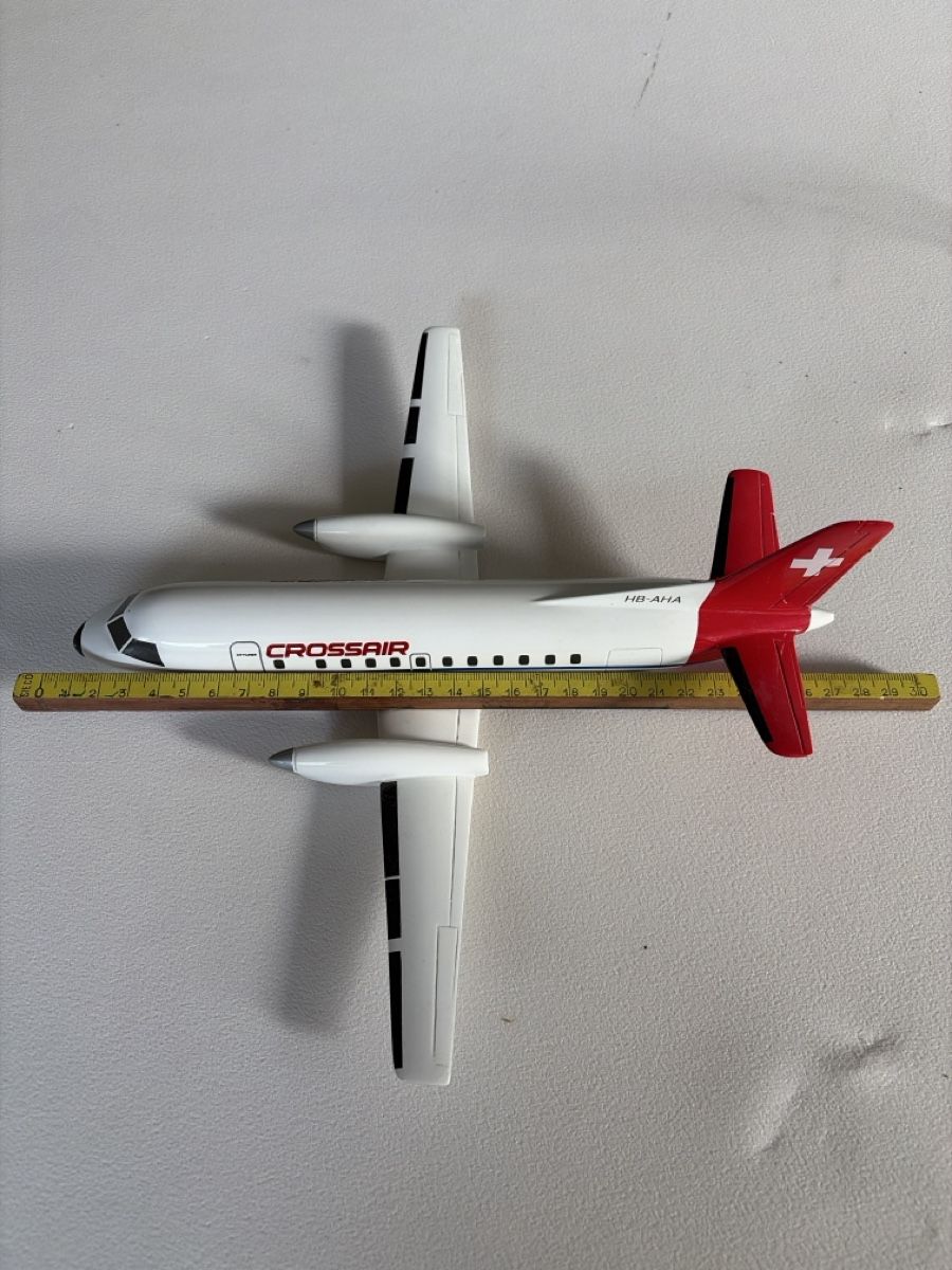 Crossair Modellbausätze & Standmodelle: Crossair Saab Fairchild 340A Modellflugzeug  – Gebraucht aus Grellingen von Toyhamster 1