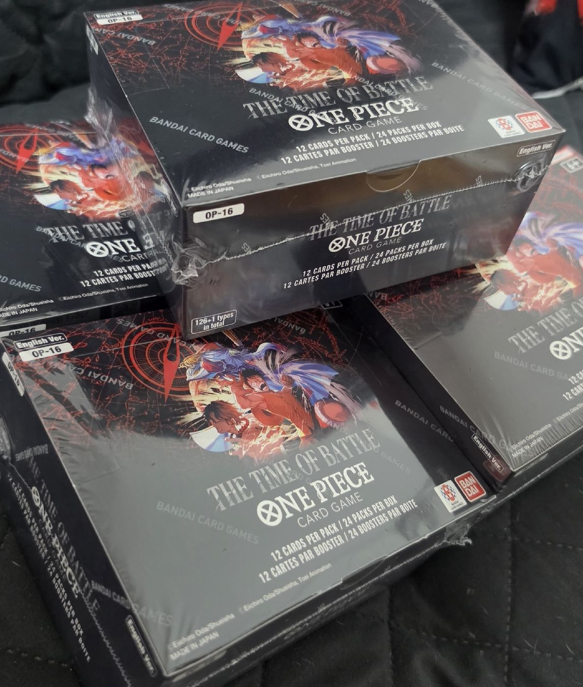 Bandai Sammelbilder & Trading cards: 5 X BOOSTER BOX OP16 ENG ONE PIECE – Neu (gemäss Beschreibung) aus Melano von emm_m2jq 1