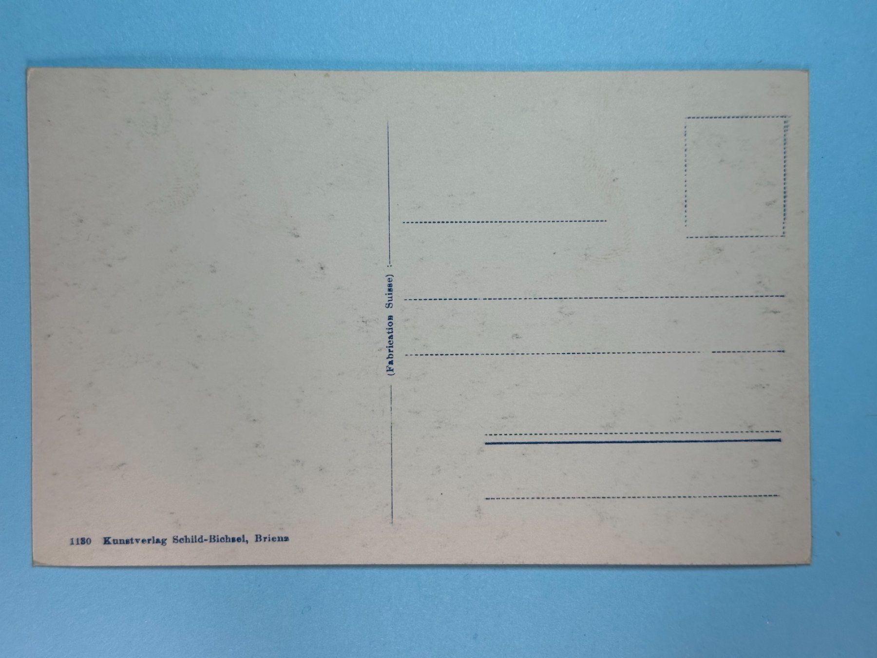 Cartoline postali: Schynige Platte - belebt !!! – Usato da Steg VS venduto da danwer74 1