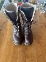 Dr. Martens Stiefel gefüttert braun gebrauchter Zustand