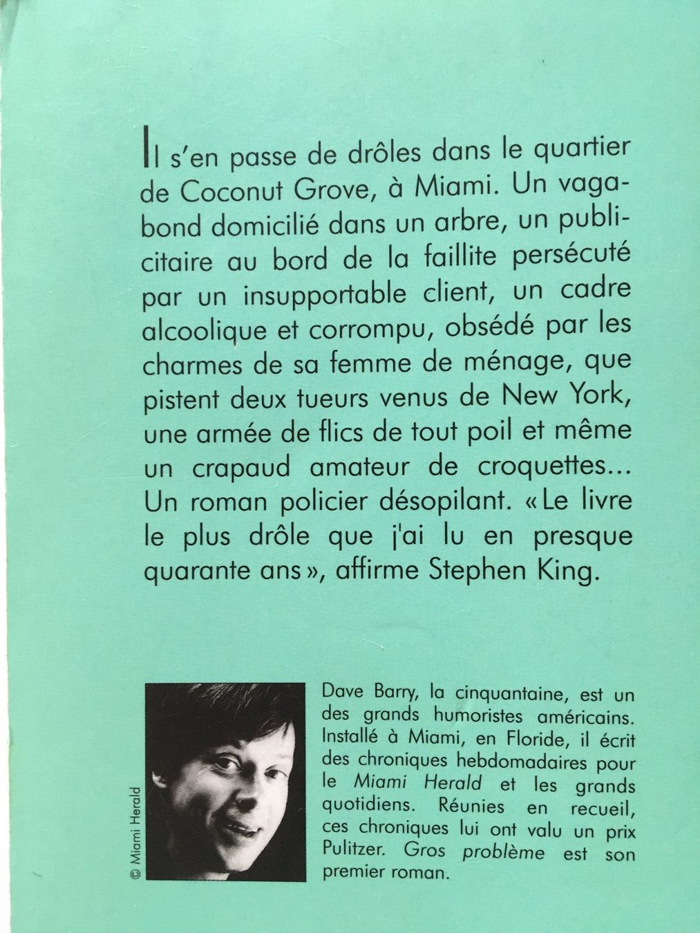 Livres: Gros problème - Dave Barry – D'occasion à Frauenfeld par AlphaCentauri_369_ 1